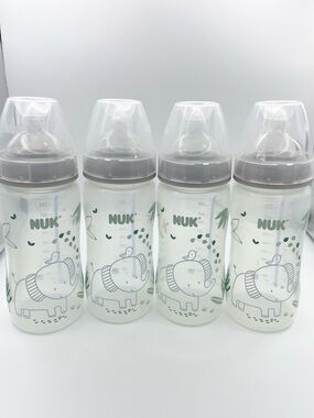 Nuk 10oz baby bottles (Pack of 4)